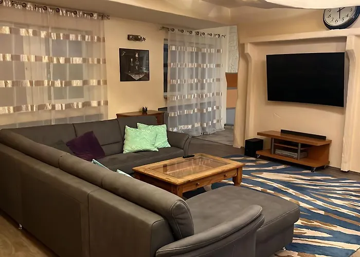 Apartmán Stern Bei Ffm Viel Platz Und Eigener Zugang Nidderau